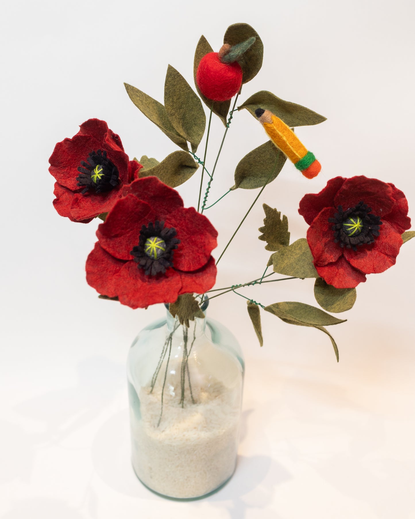 Red Poppy Teacher Bouquet
