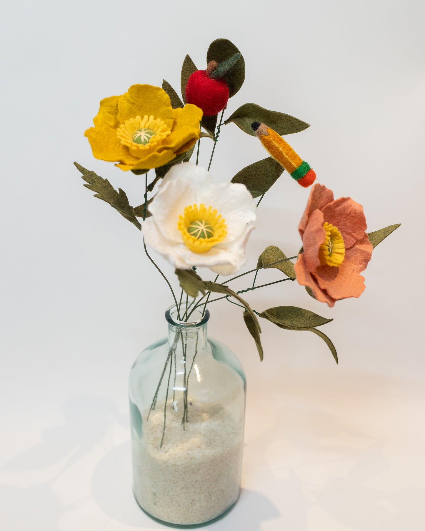 Bright Poppy Teacher Bouquet