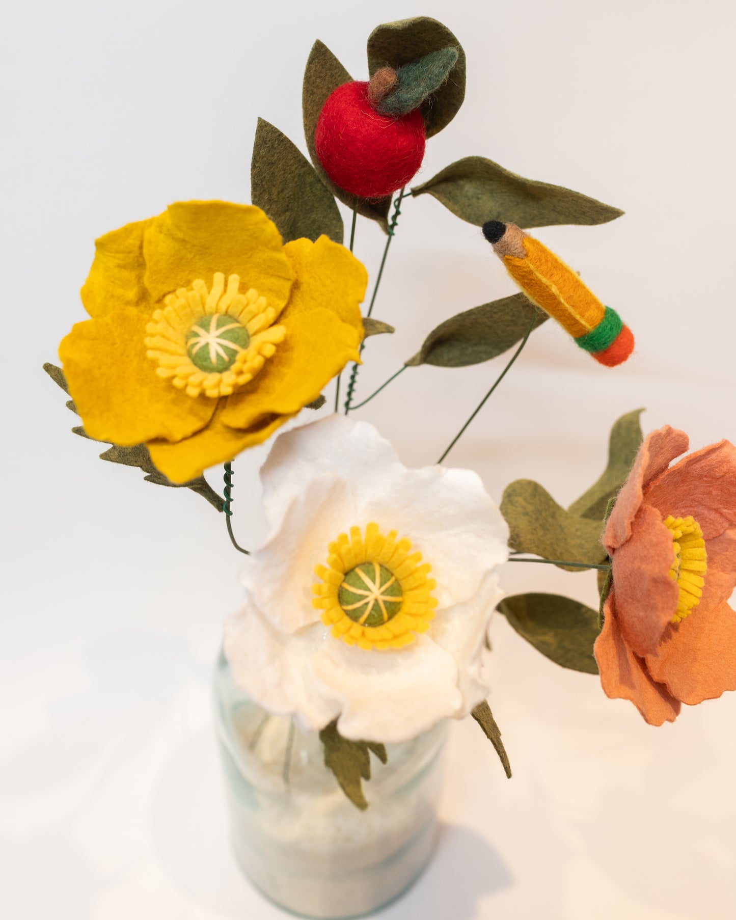 Bright Poppy Teacher Bouquet
