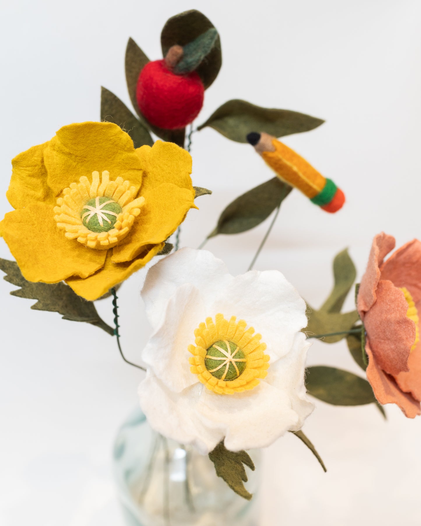 Bright Poppy Teacher Bouquet