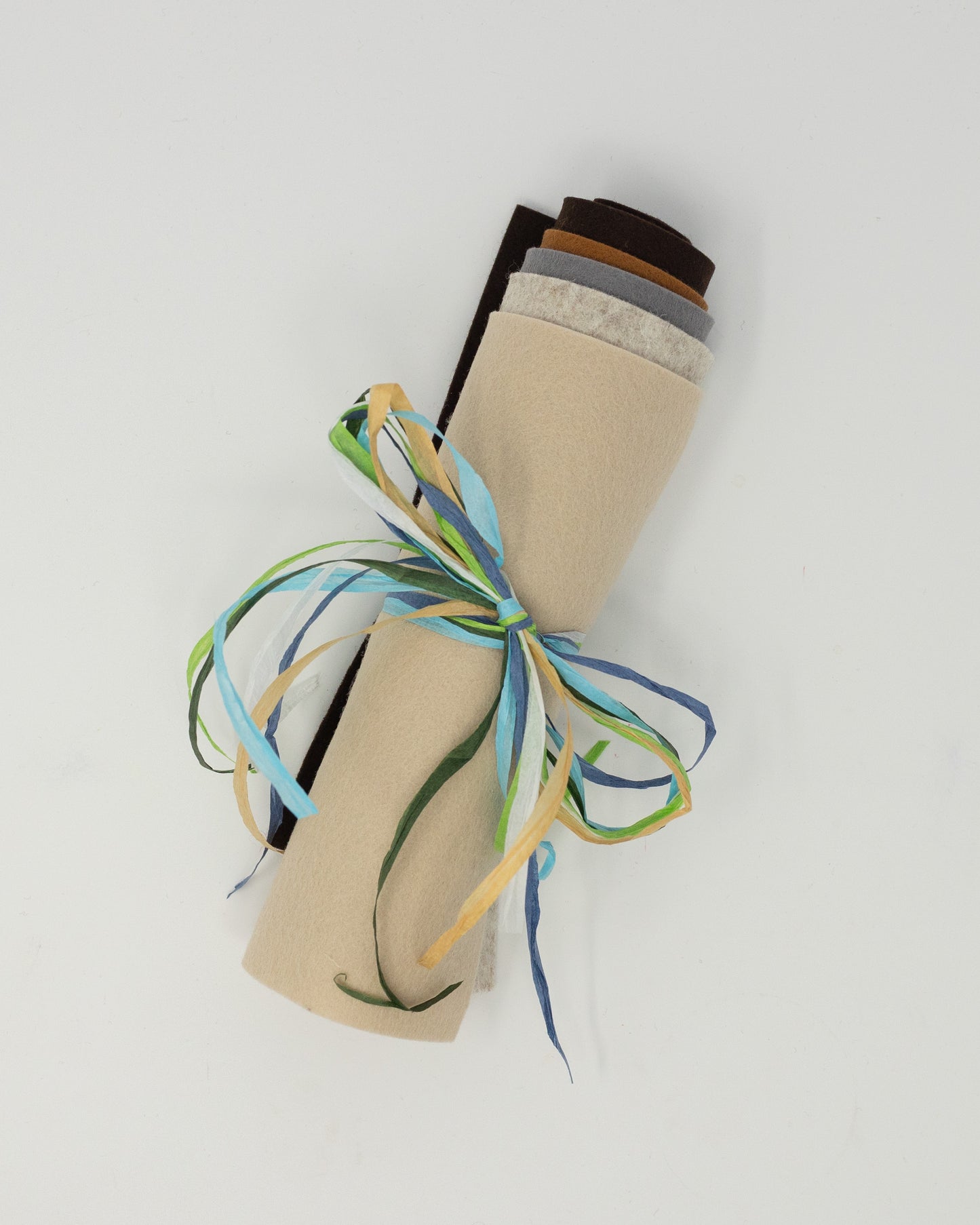 100% Wool Felt Sheets Black Neutrals