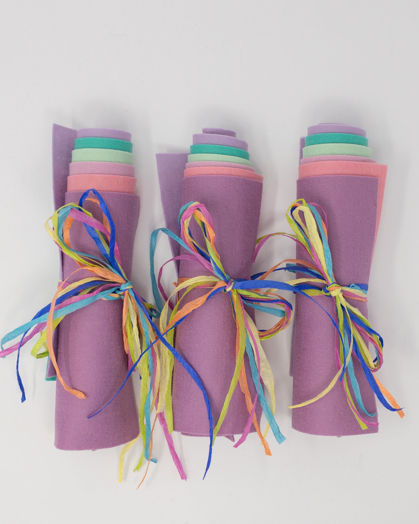 100% Wool Felt Sheets Pastel Dreams