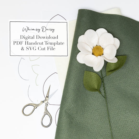Whimsy Daisy PDF and SVG Digital Download