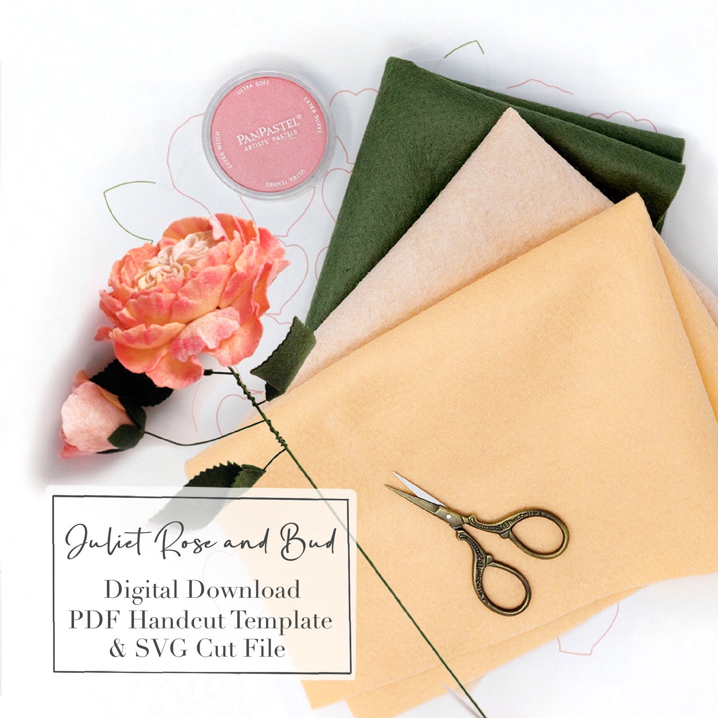 Juliet Rose Pack Digital PDF & SVG Download