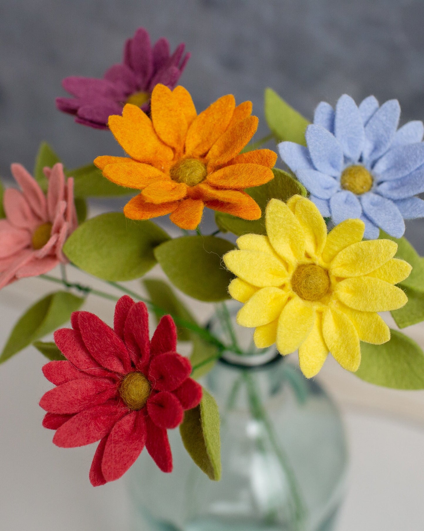 Rainbow Daisy Bouquet