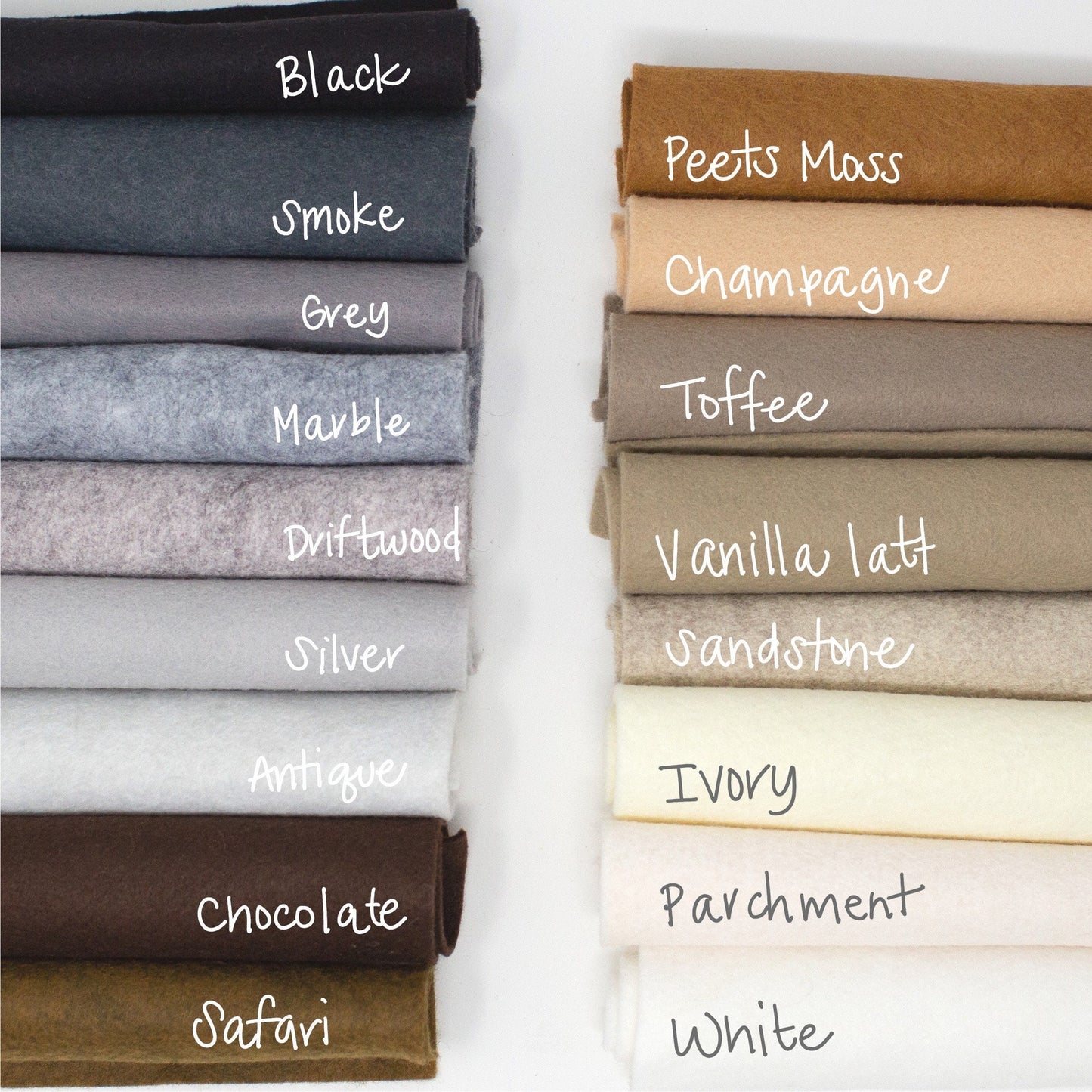 Mini Daisy Felt Flower Stem