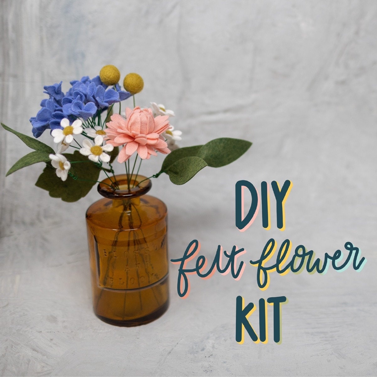 Felted Bouquet Kit