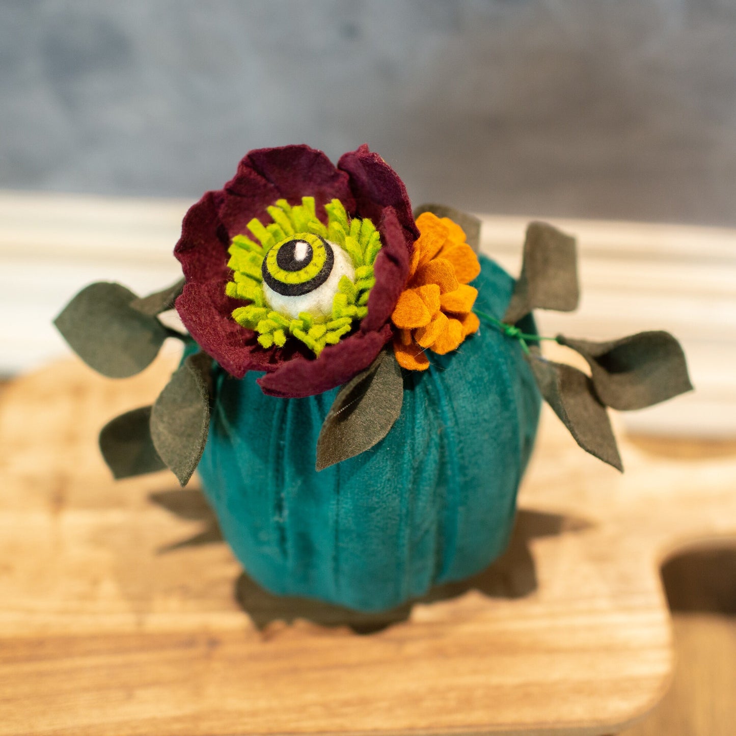 The Teal Pumpkin Bouquet