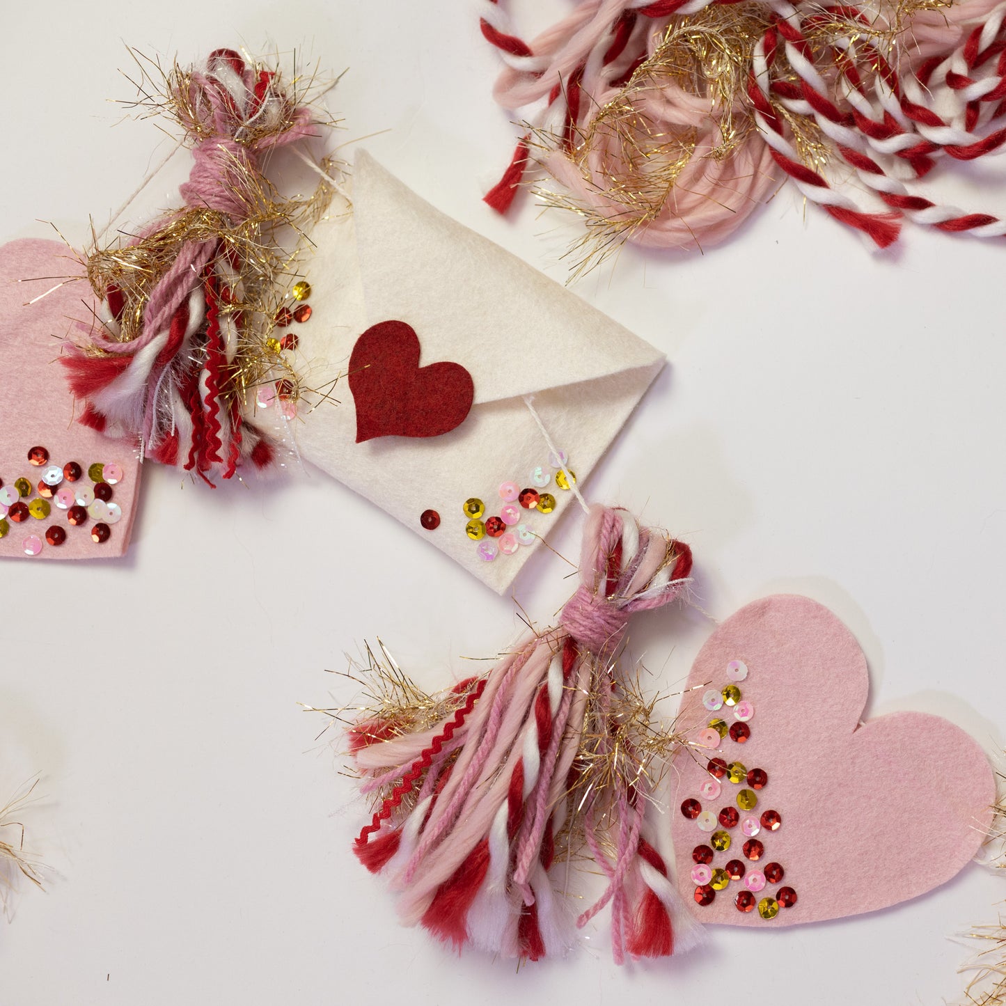 Love Letter and Heart Garland