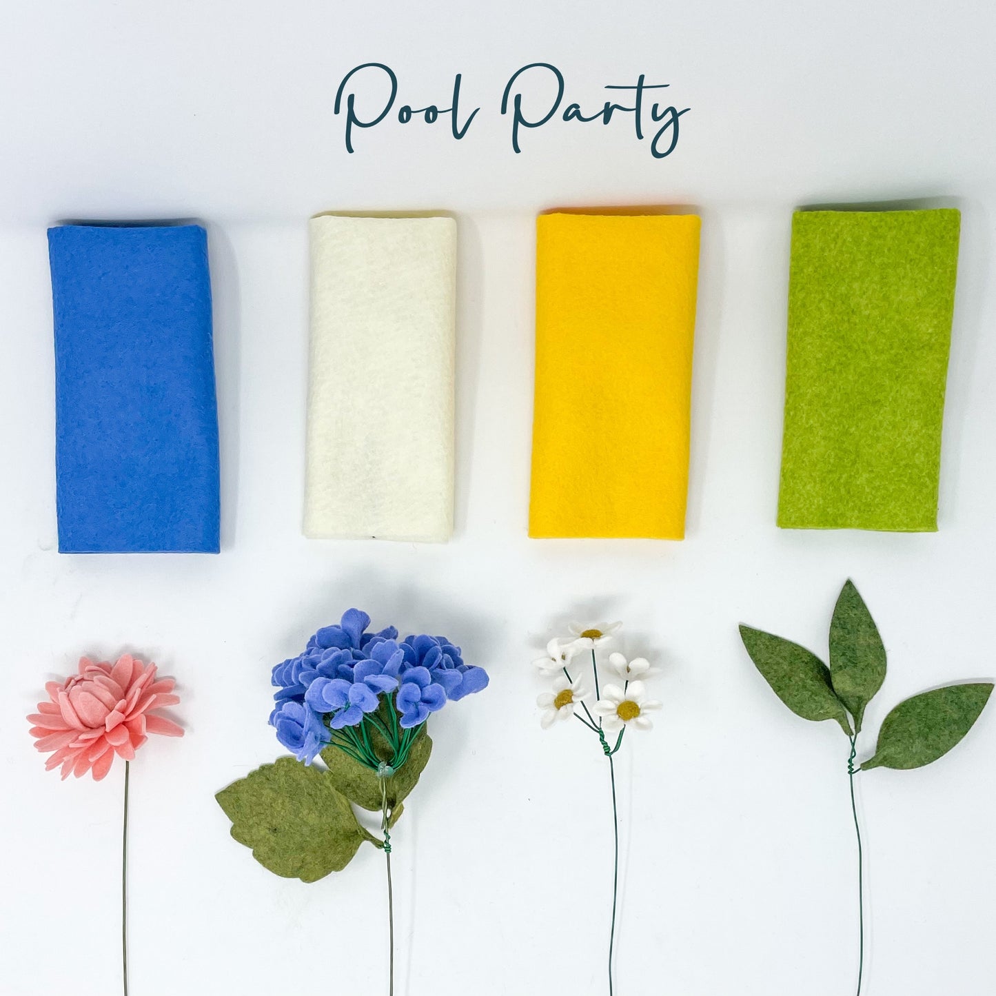Mini Bouquet Felt Flower DIY Kit