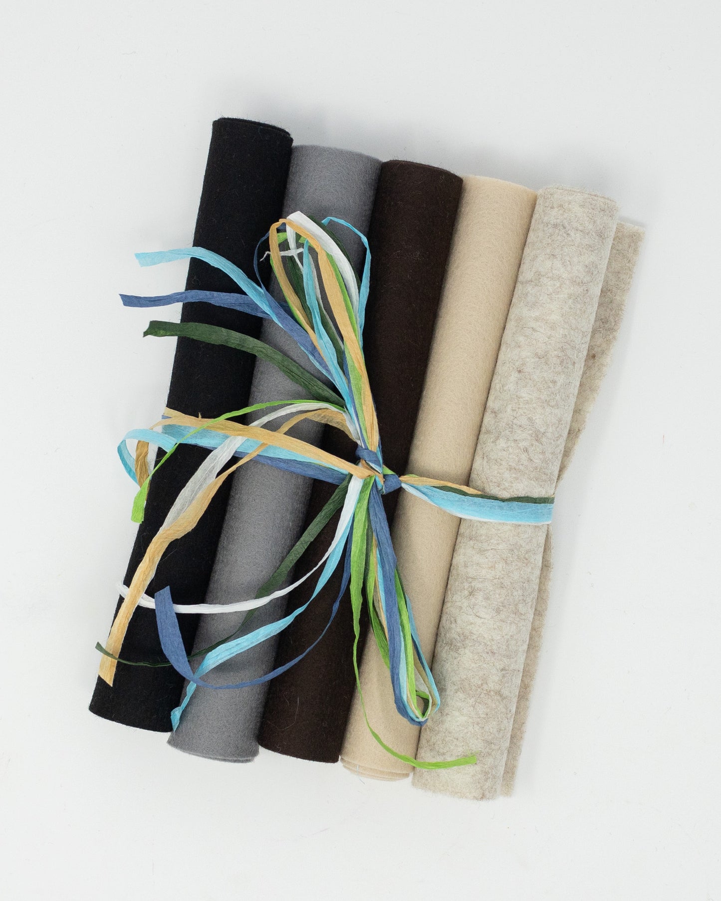 100% Wool Felt Sheets Blacks and Greys