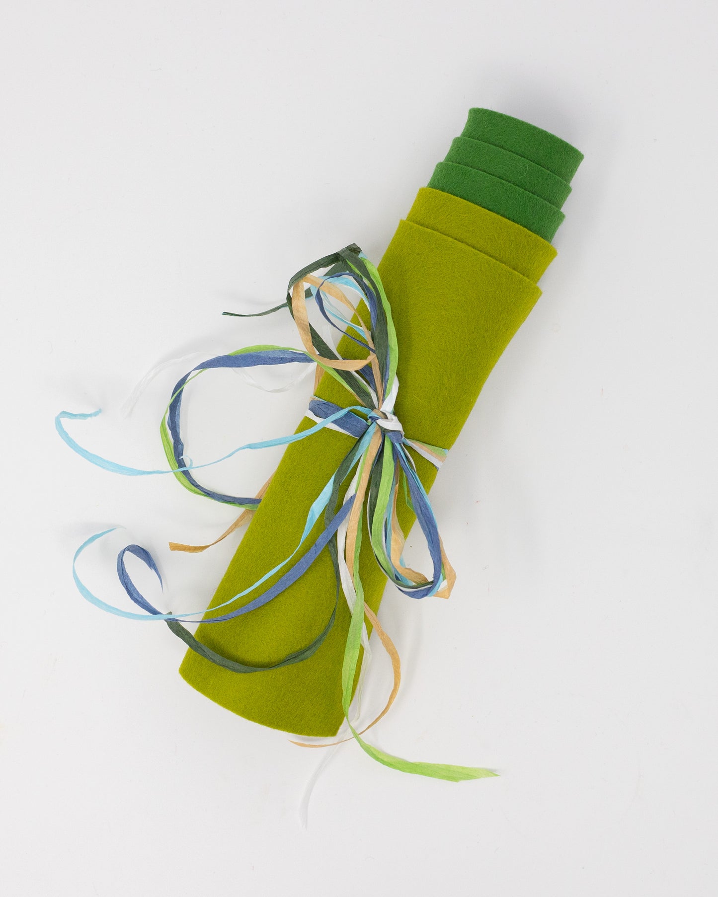 100% Wool Felt Sheets Green Machine