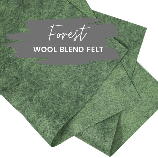 Forest Wool Blend Felt