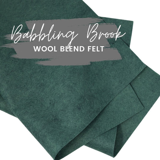 Babbling Brook Wool Blend Felt