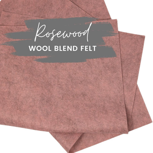 Grapefruit Wool Blend Felt
