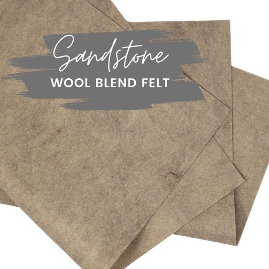 Sandstone Wool Blend Felt