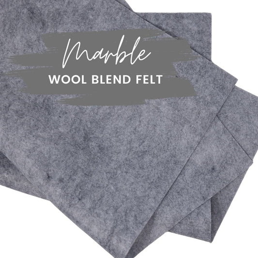 Marble Wool Blend Felt