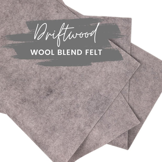 Driftwood Wool Blend Felt