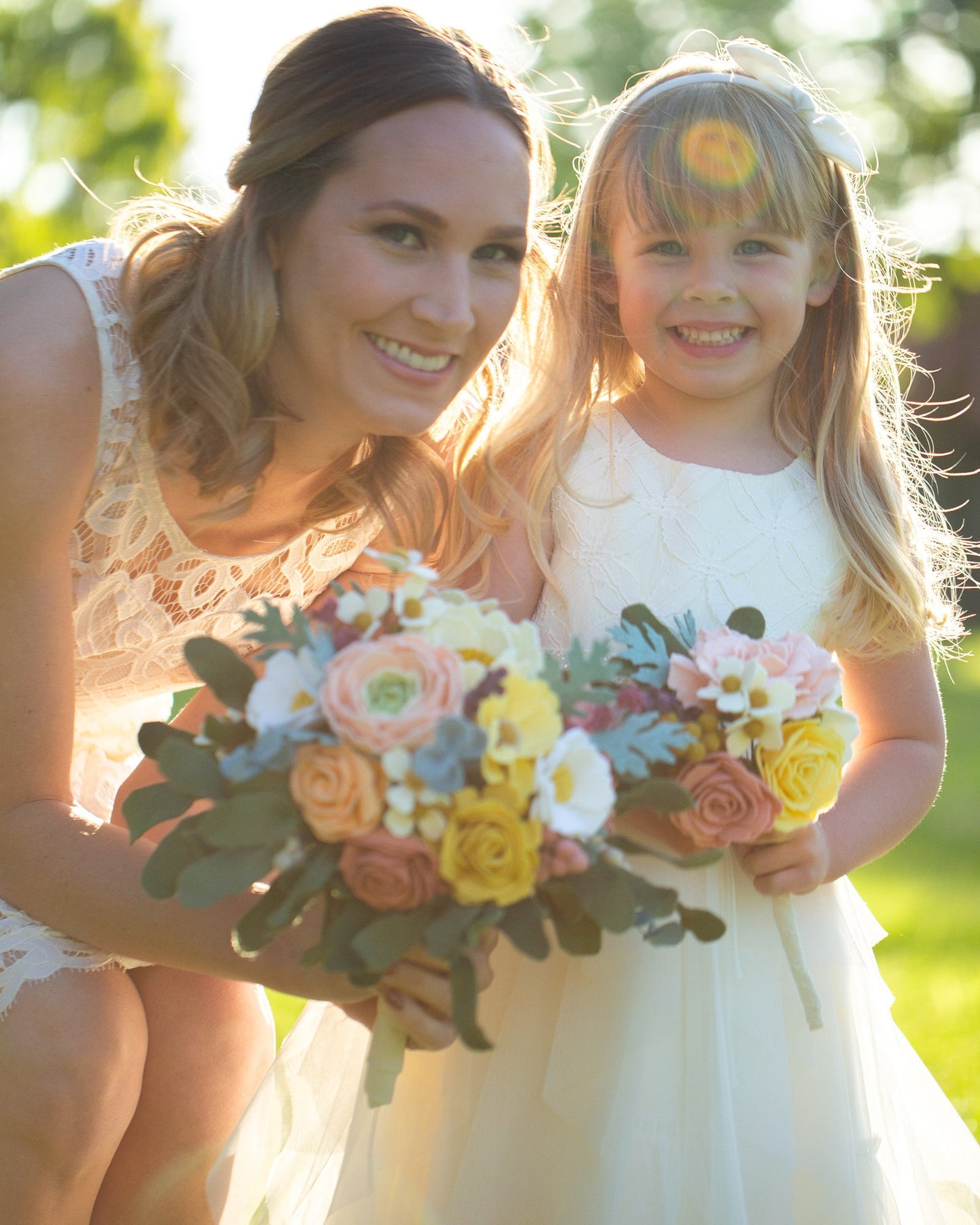 Bridal Bouquet Consultation Felt Flowers