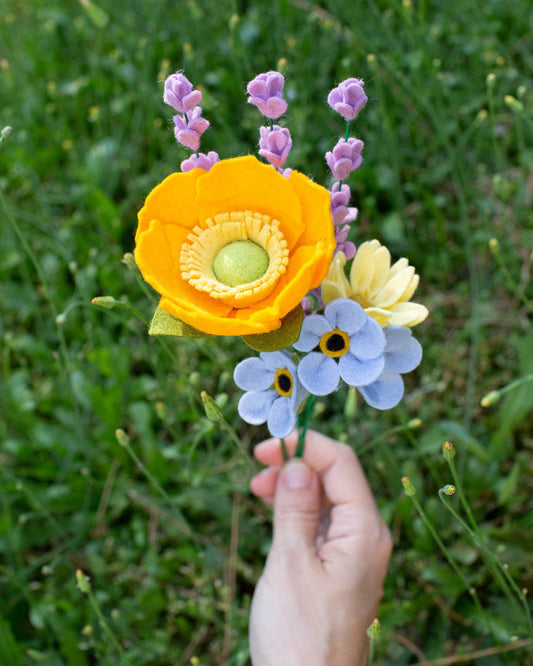 The Mini Poppy Bouquet