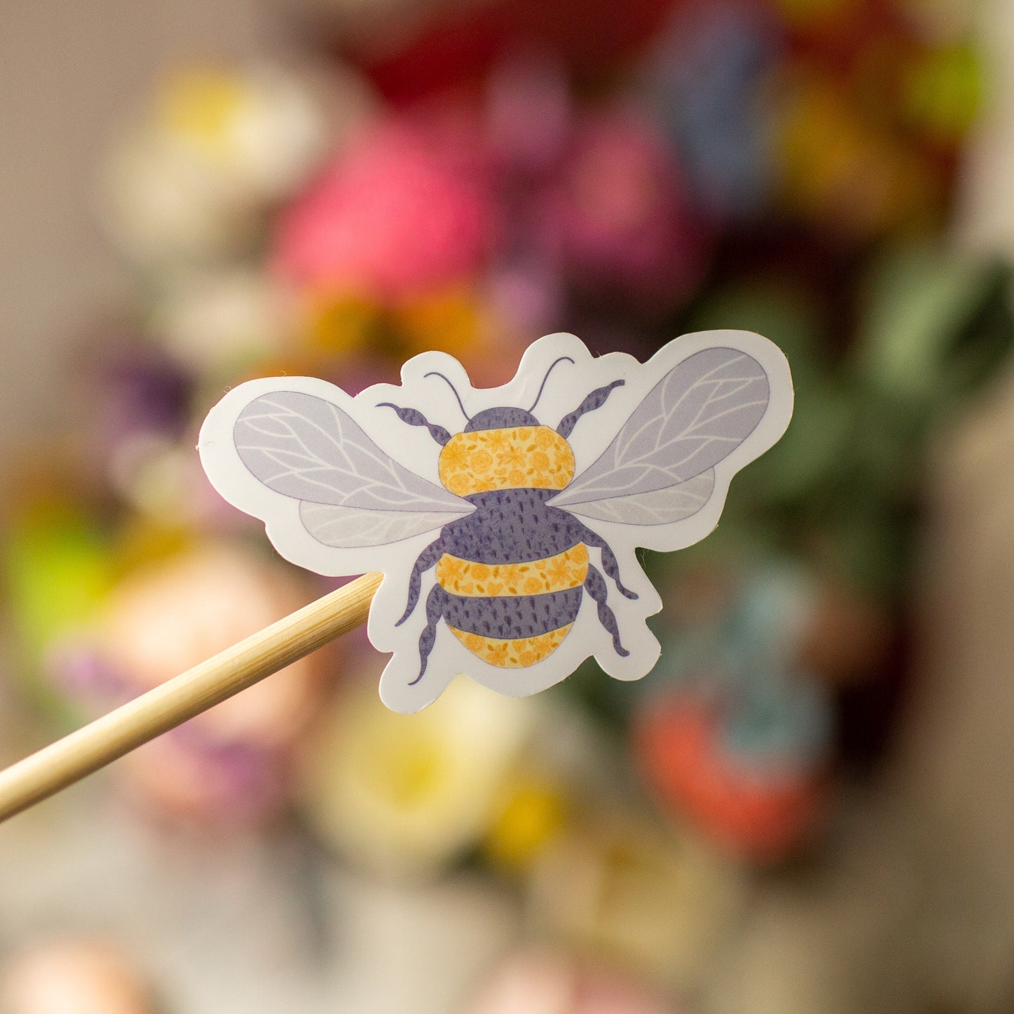Bumble Bee Vinyl Sticker