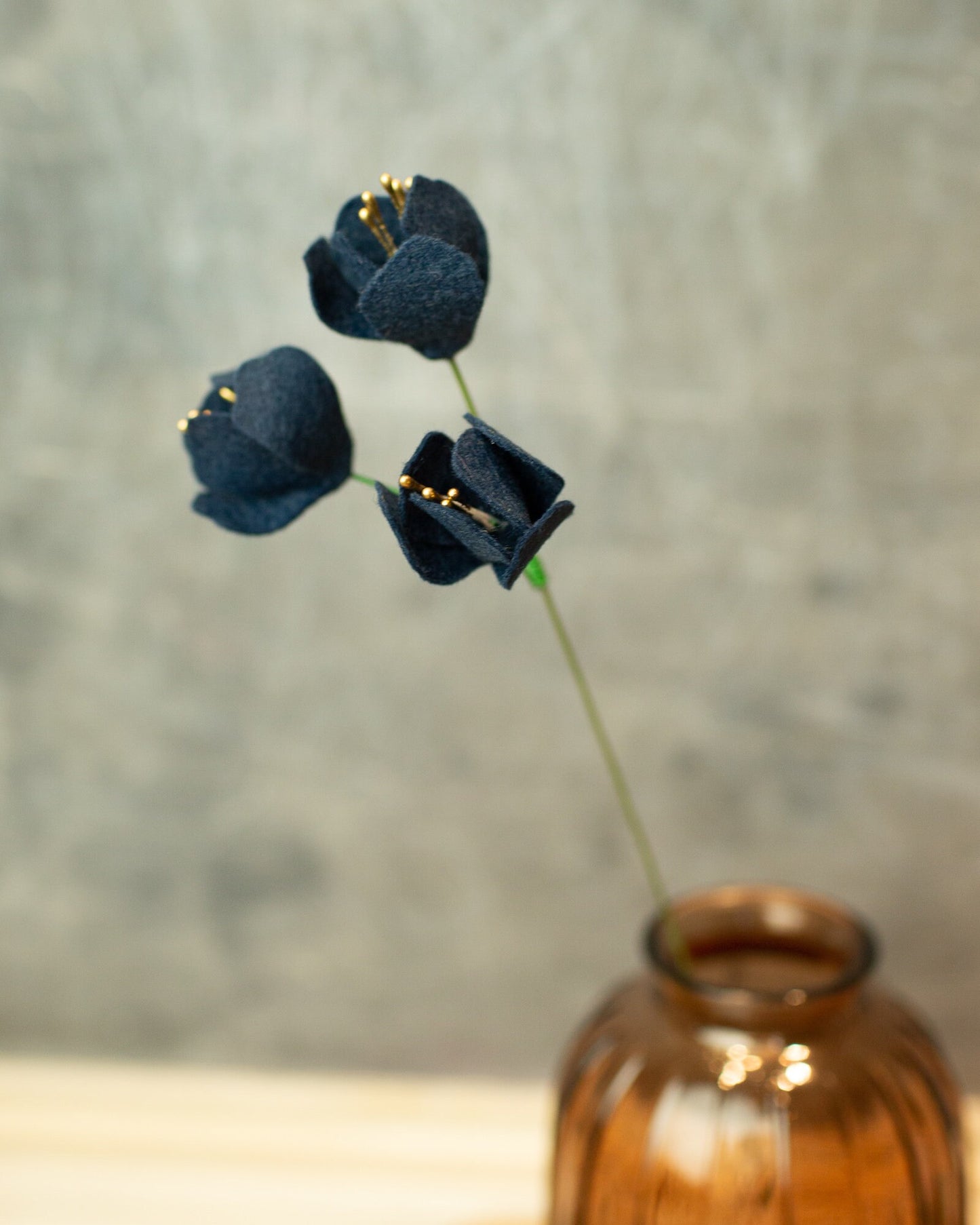 Azalea Felt Flower Stem