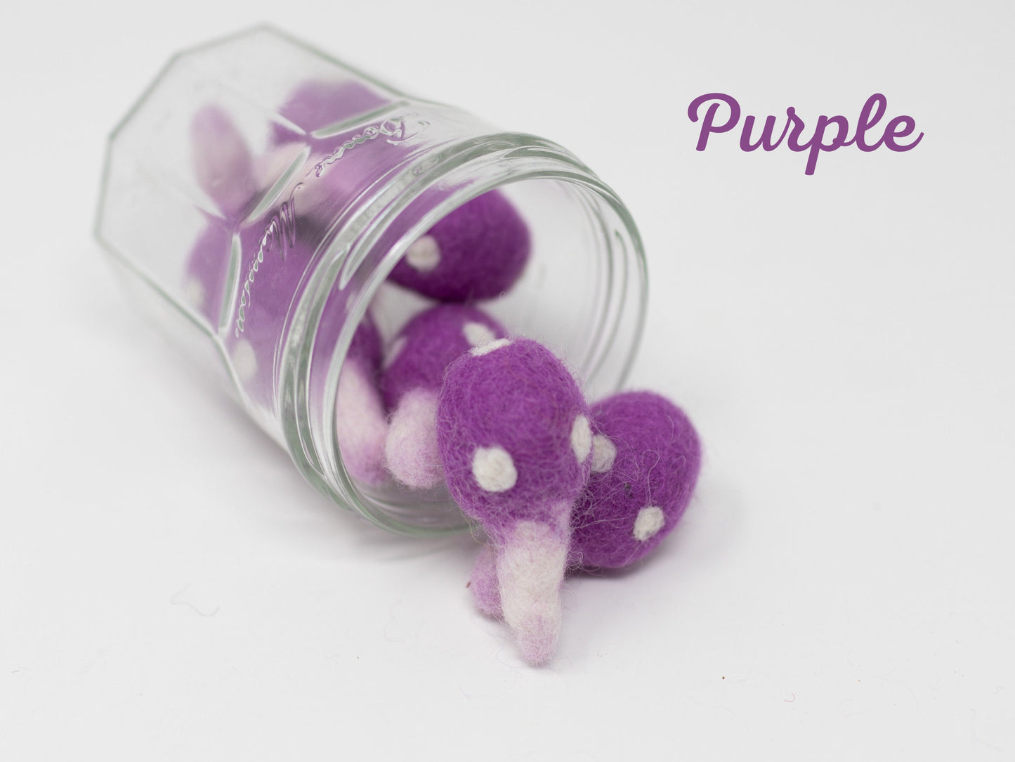 Felt Mushrooms 4cm
