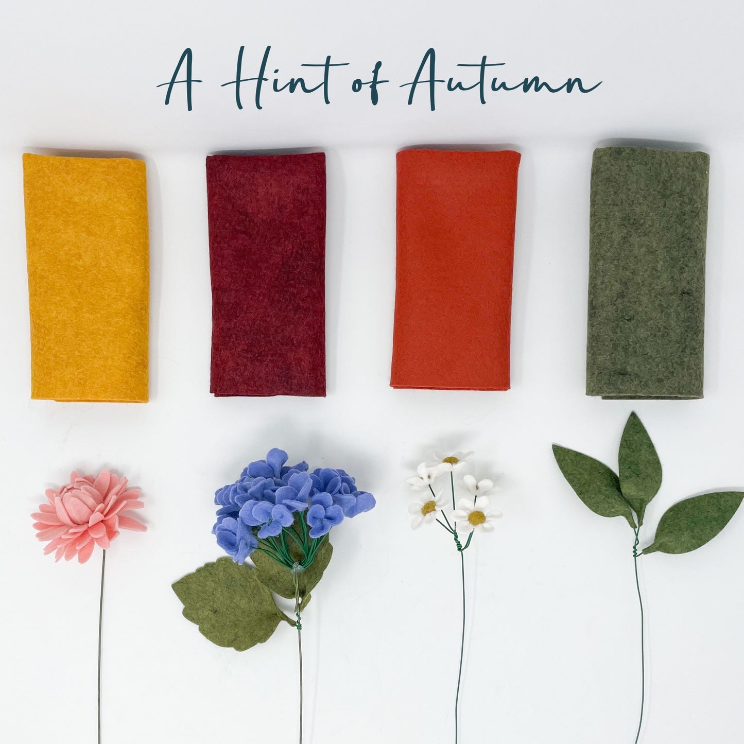 Mini Bouquet Felt Flower DIY Kit
