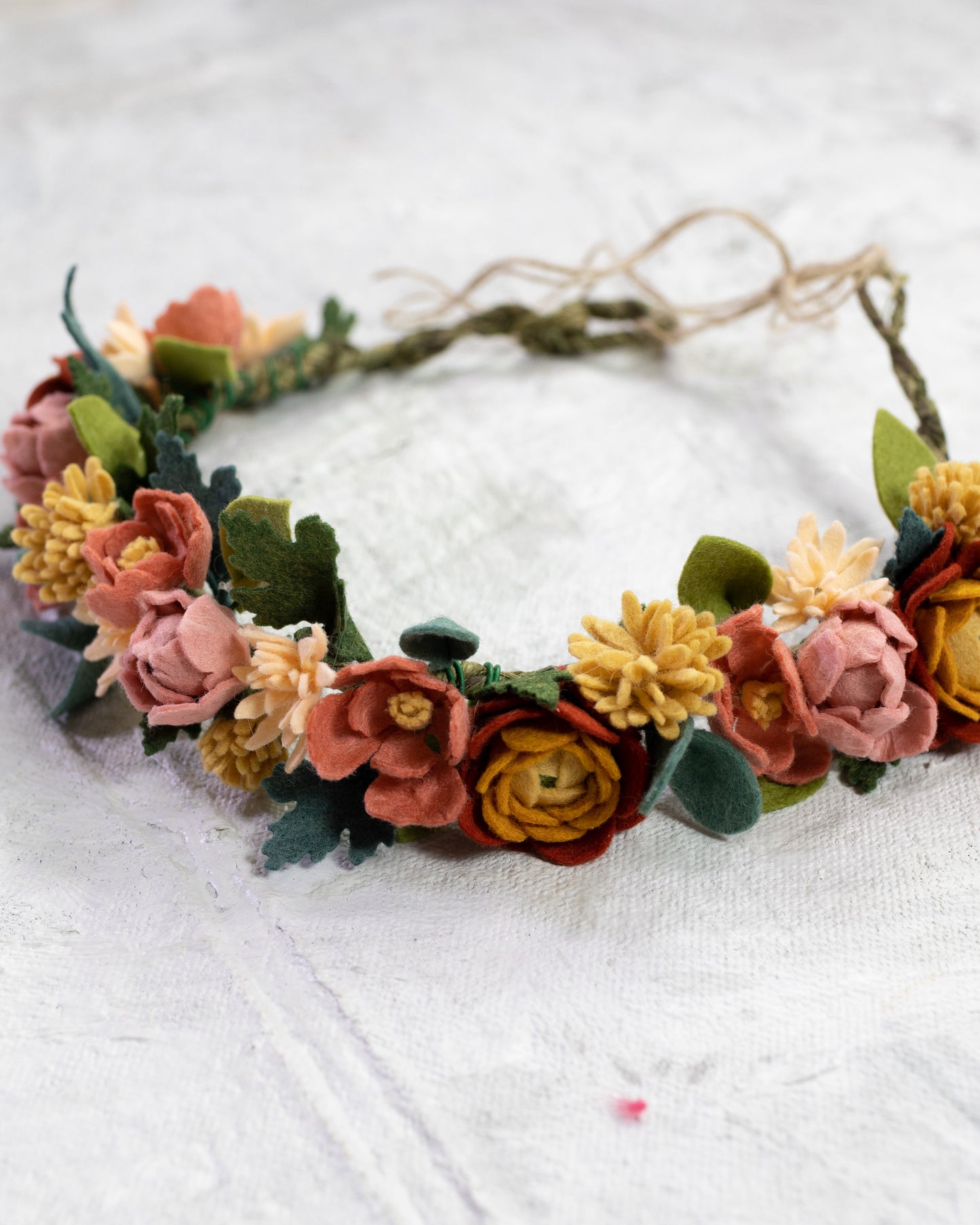 Felt Flower Crown