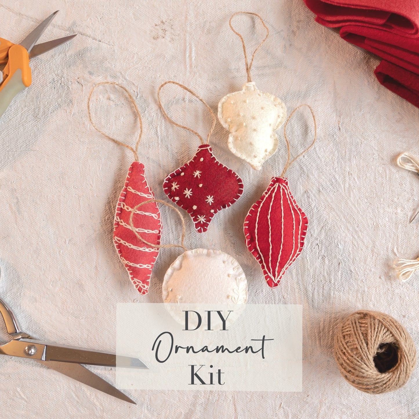 Embroidered Ornament Kit