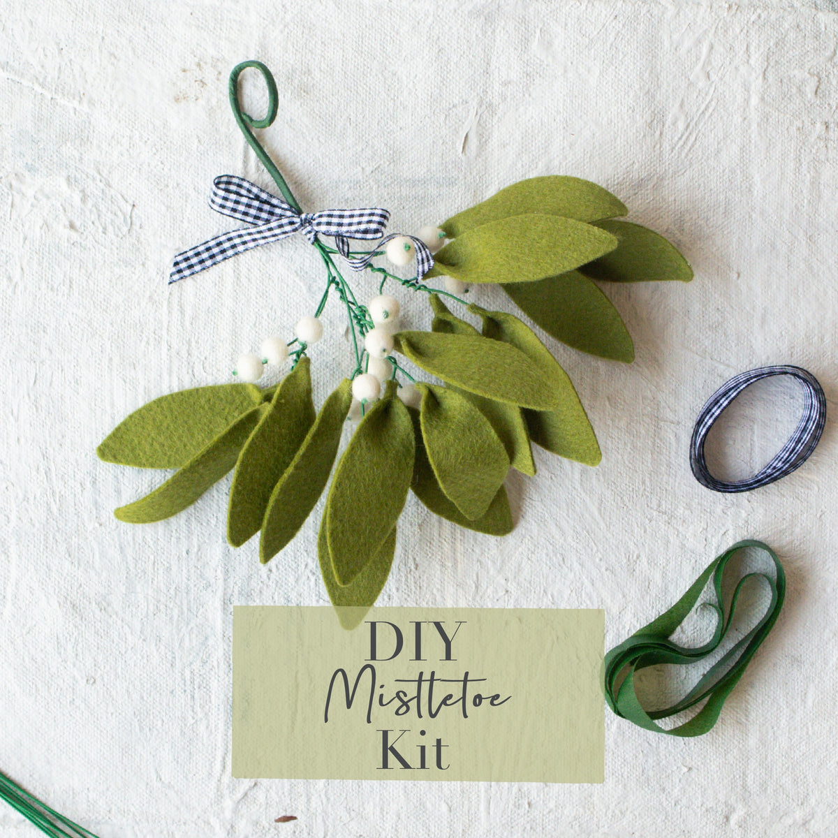 Mistletoe Custom Mistletoe DIY Kit and Tutorial – TheHardwoodForest