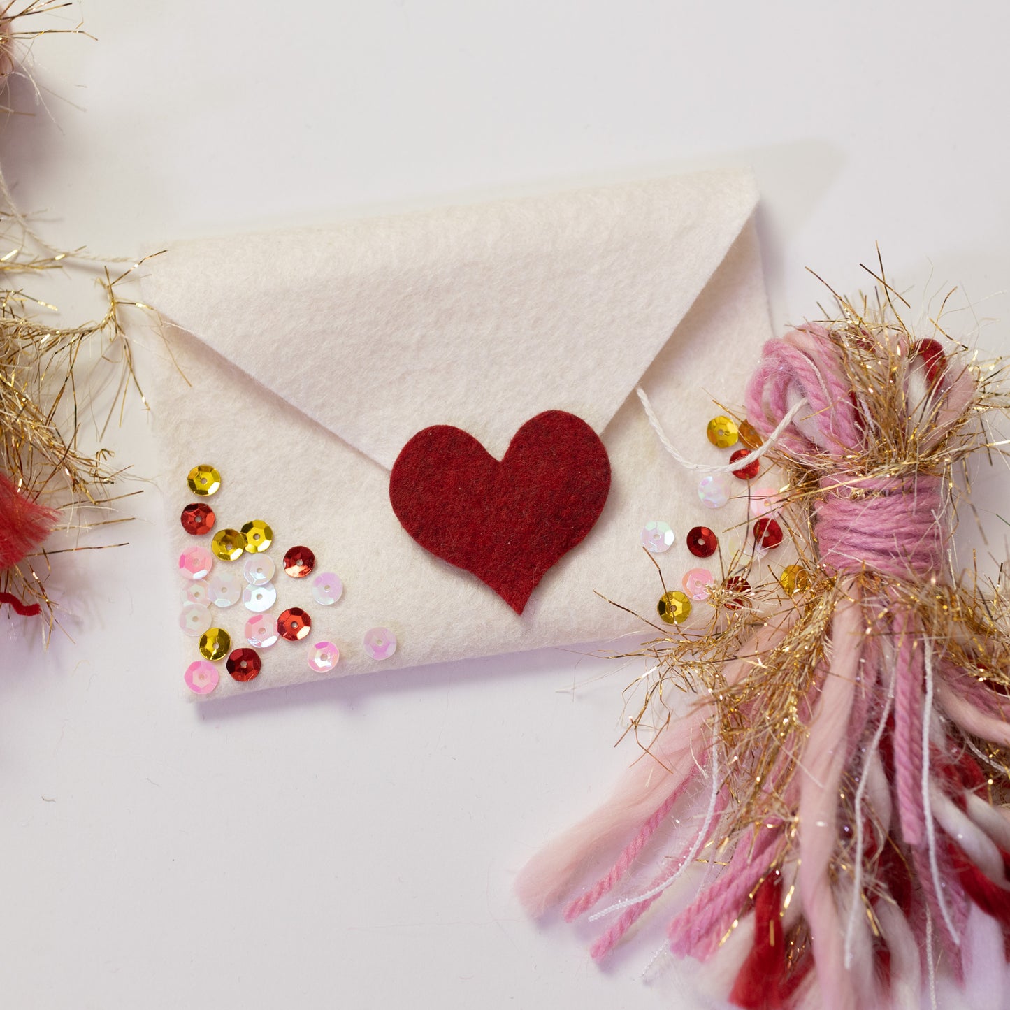 Love Letter and Heart Garland