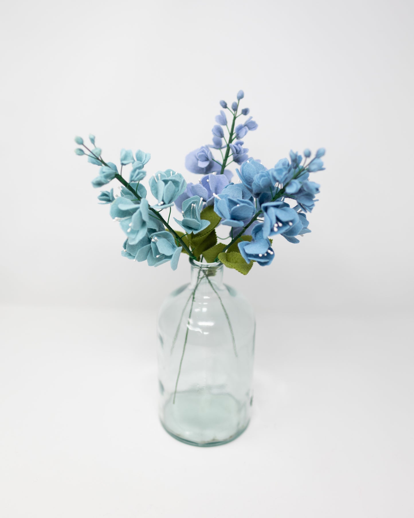 Delphinium Felt Flower Stem