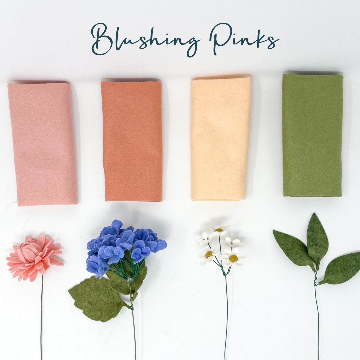 Mini Bouquet Felt Flower DIY Kit